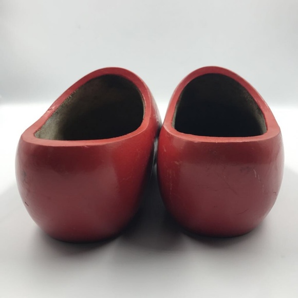 Dutch VV Ged Wooden Clogs Klompen Dancing - Picture 7 of 8